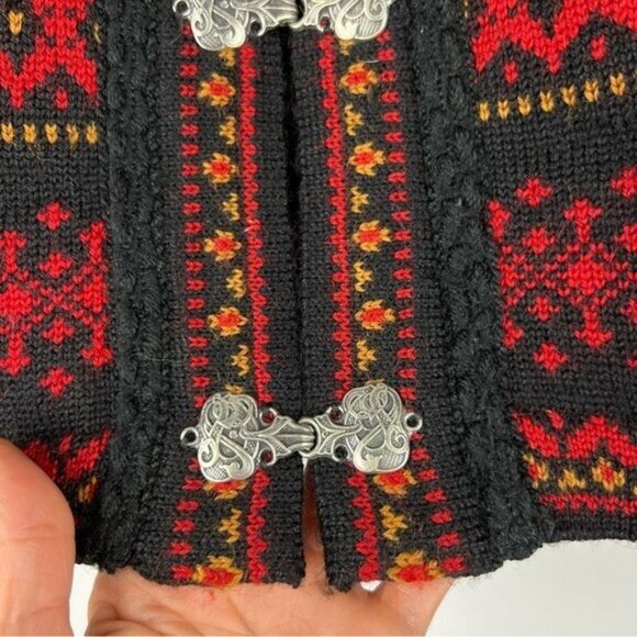 SKJAEVELAND of NORWAY Wool Cardigan Sweater - Picture 2 of 14